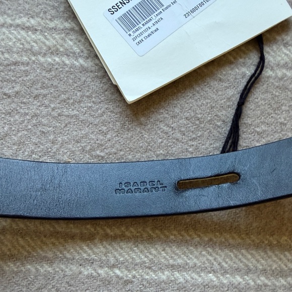 Isabel Marant Lecce Leather Belt Medium - Picture 8 of 9